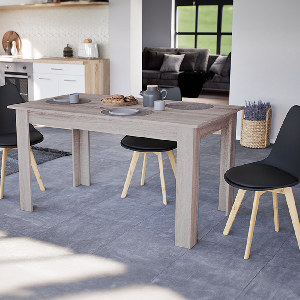 Leziter Masa de sufragerie Yorki Standard 140x80 cm stejar yorki [2]