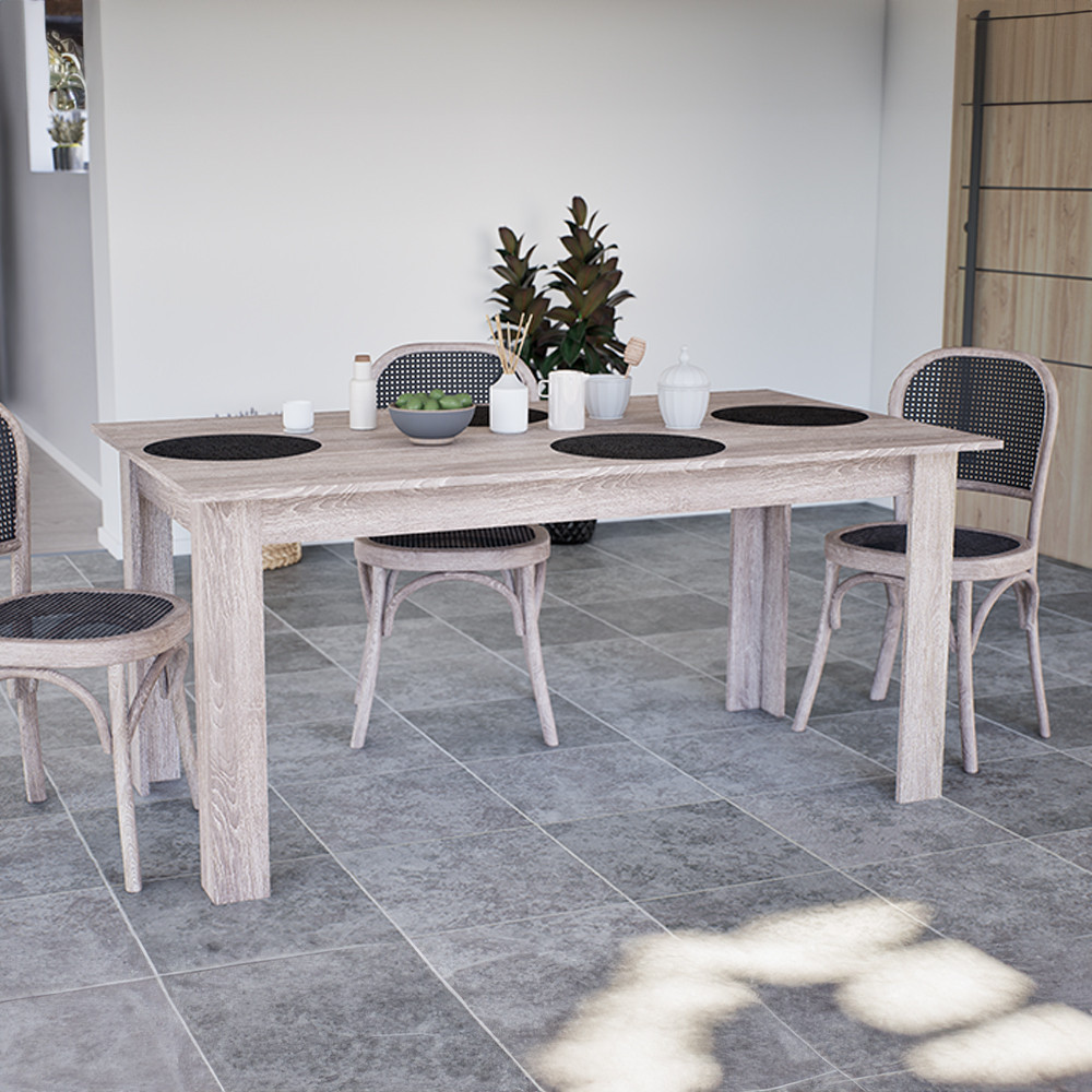 Leziter Masa de sufragerie Yorki Standard 160x90 cm stejar yorki [1]