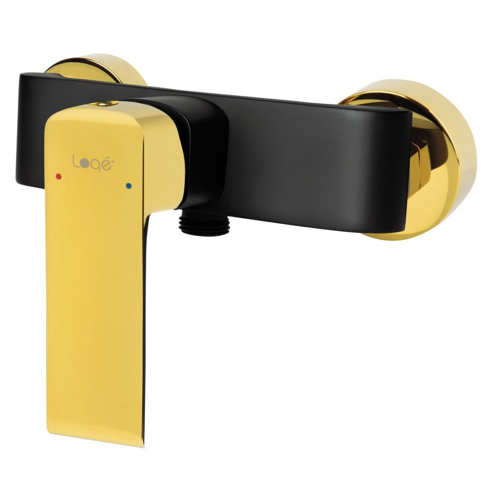 Robinet de duș - Logé Baterie de dus Maroko 34 negru-aurie