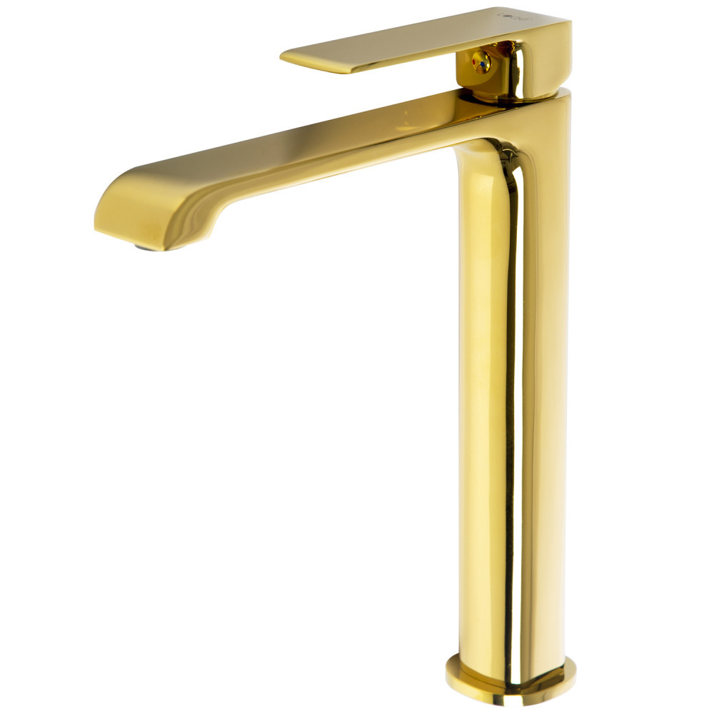 Produse temporar indisponibile - Logé Baterie lavoar Maroko 47 aurie cu montare pe înălțime