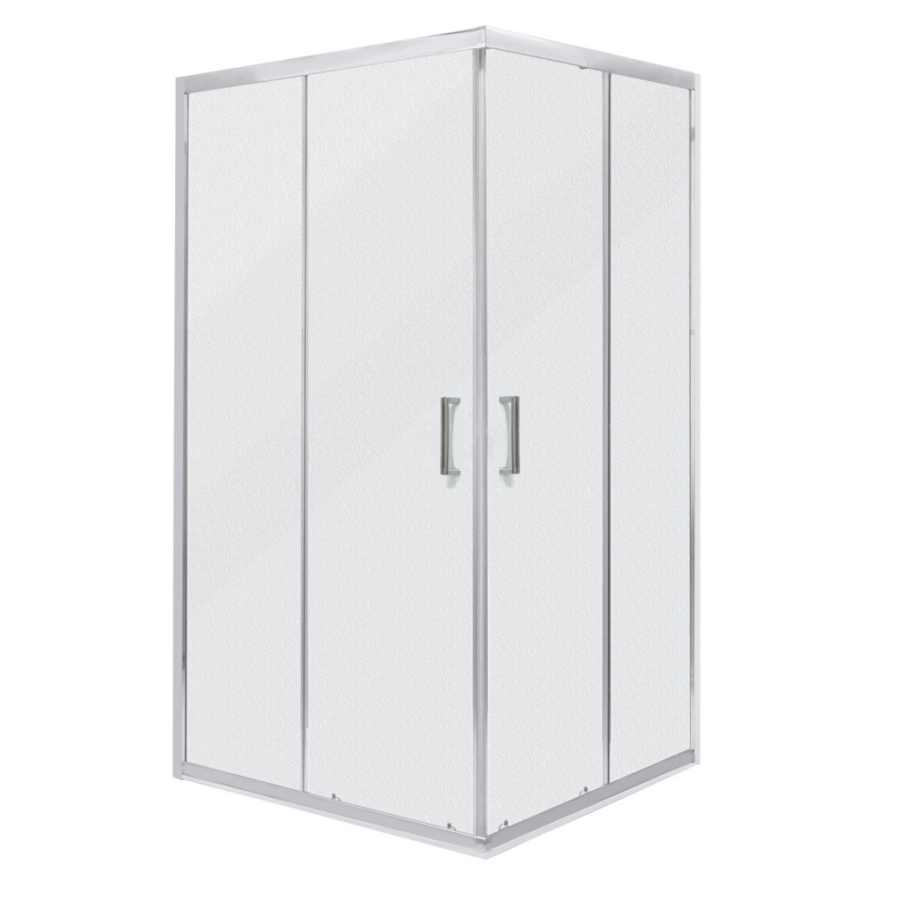 Cabină de duș pătrată / Cabină de duș dreptunghiulară - Kerra Malibu SQ 90x80 Cabină de duș pătrată fără tavă de duș