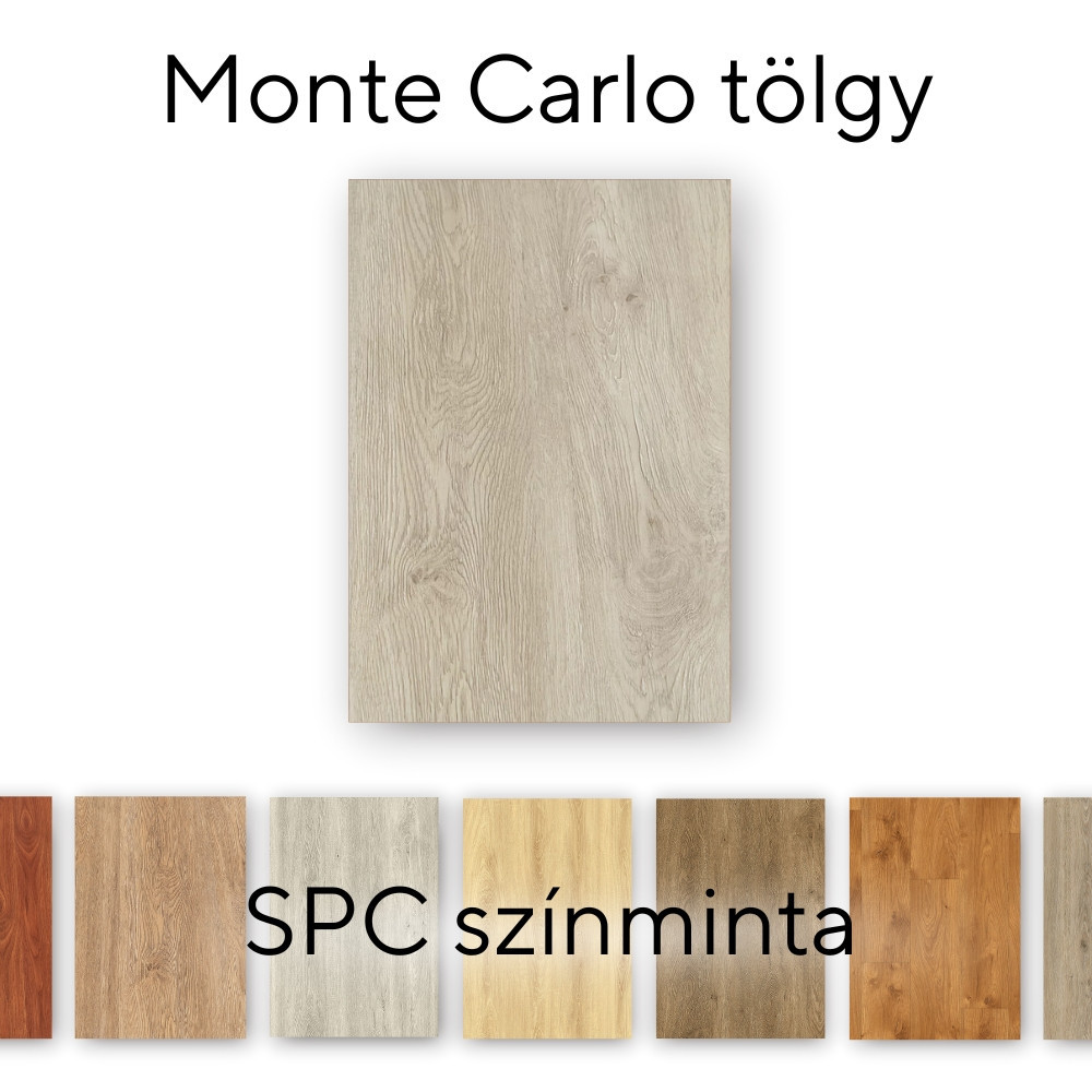 Pardoseală SPC - Leziter Pardoseală vinilică SPC Leziter Monte Carlo Oak Mostră/Bucată