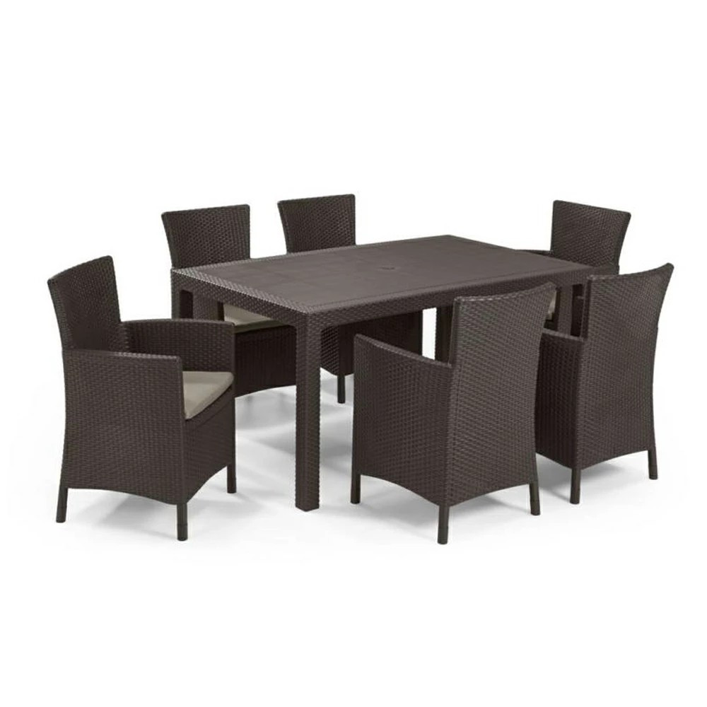 Mobilier grădină - Curver Set mobilier de grădină Meliowa pentru 6 persoane