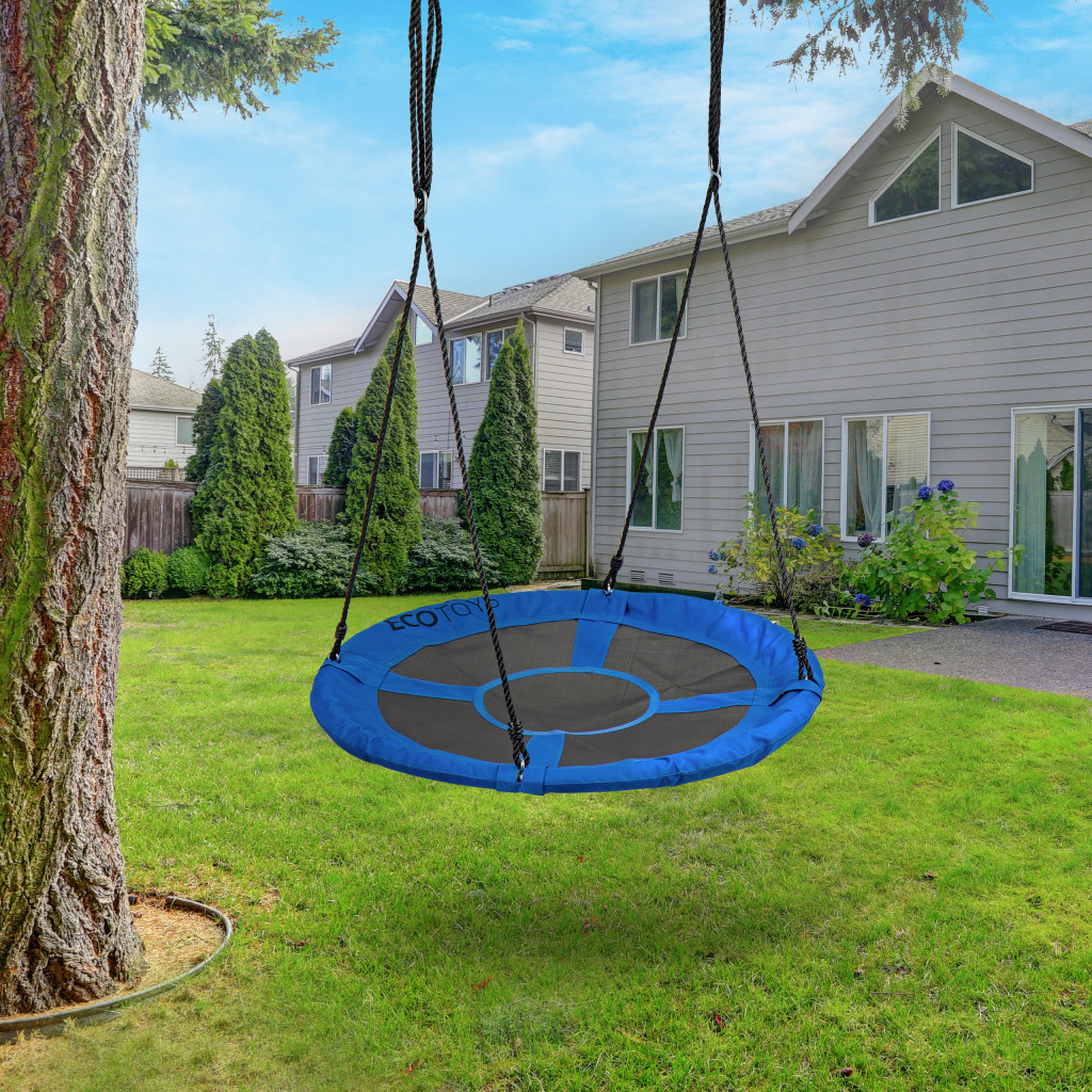 Homelux Cuib de grădină leagăn 100 cm albastru [5]