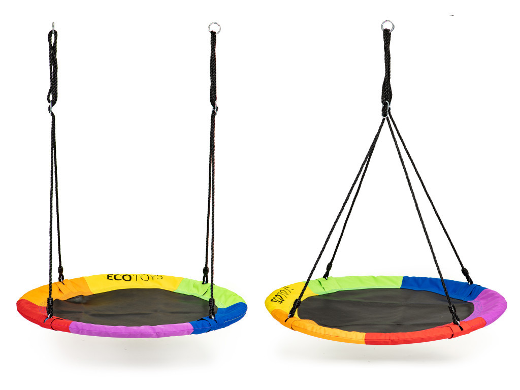 Homelux Cuib de grădină leagăn 100 cm multicolor [6]