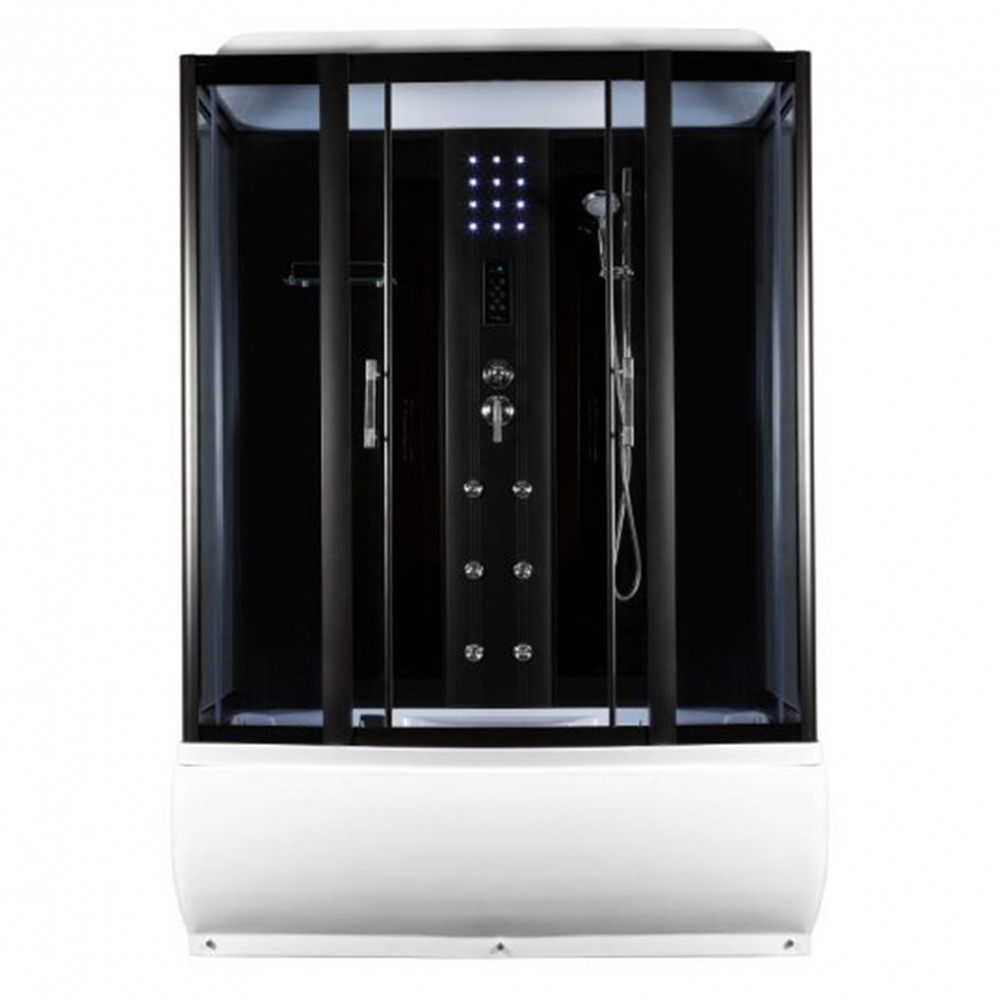 Cabină de duș cu hidromasaj și cadă - Kerra Cadă cu hidromasaj Mocca 85x150 cm