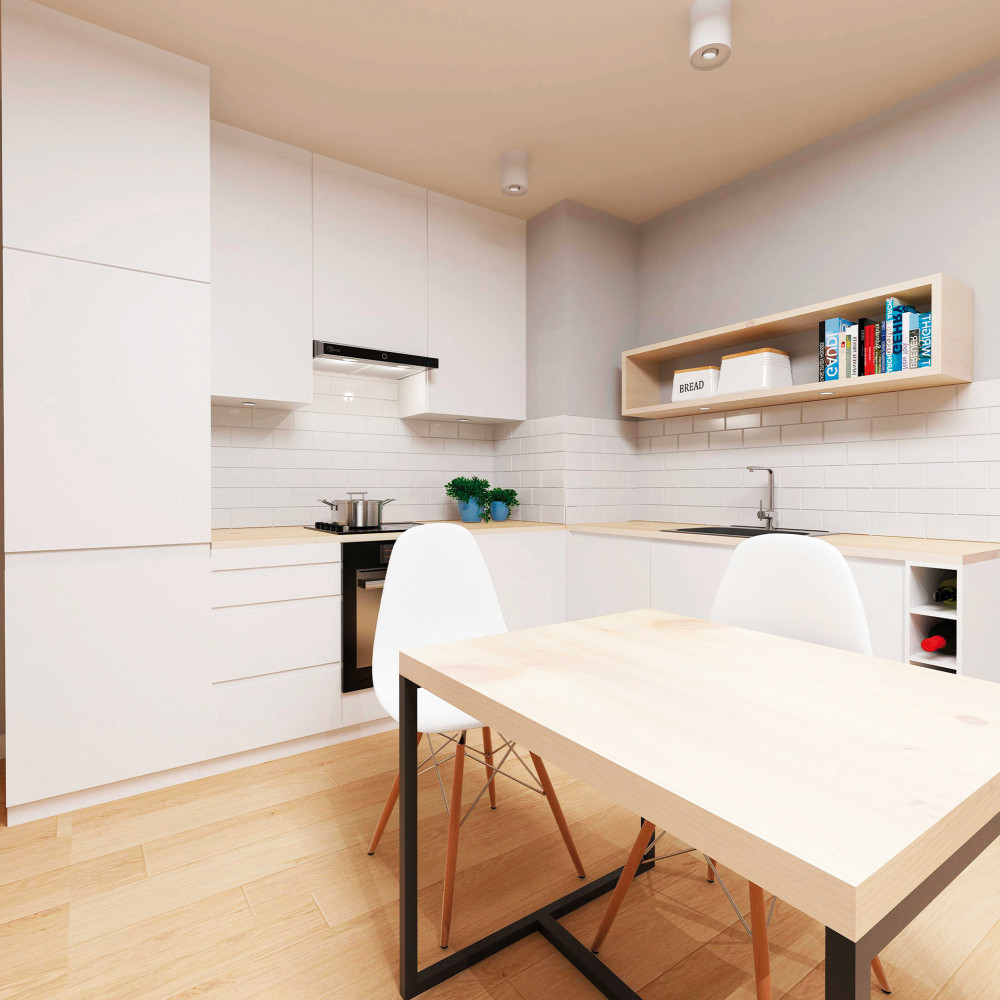 Focus Hotă de bucătărie încorporată MODO INOX 80 W [1]