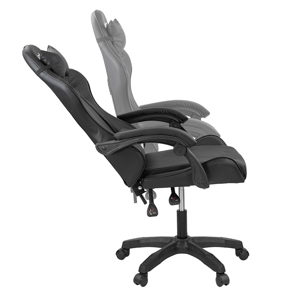 Leziter Raven gamer birou scaun pivotant negru [6]