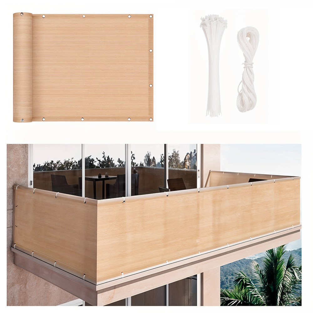 Ecranare - Leziter Umbreiaj balcon, intimitate 5 m bej