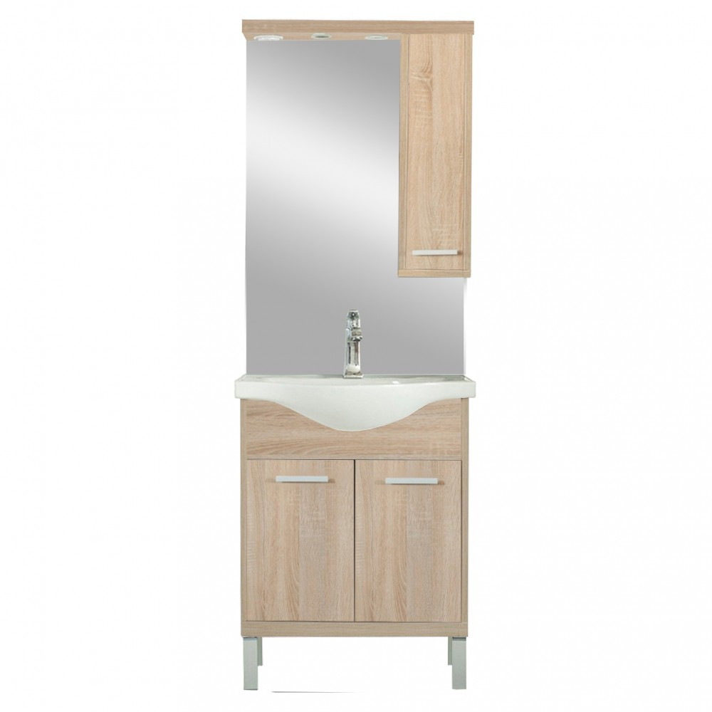 Set mobilier baie - Leziter Set mobilier baie Nerva65 completă