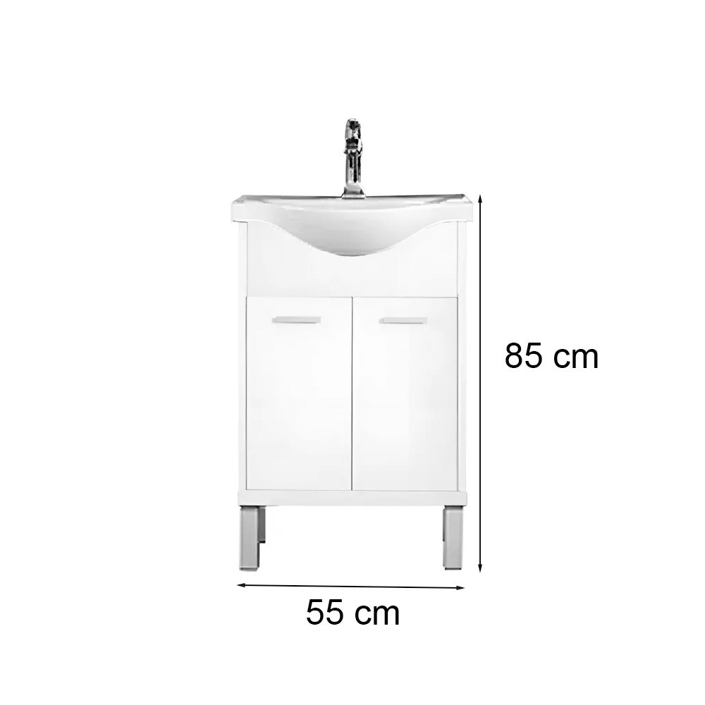 Leziter Set mobilier baie Nerva Prime 55 complet [2]