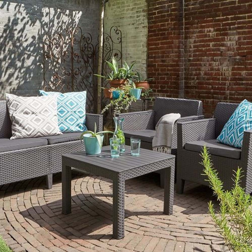 Curver Set de mobilier de grădină Orlando din 4 piese [2]