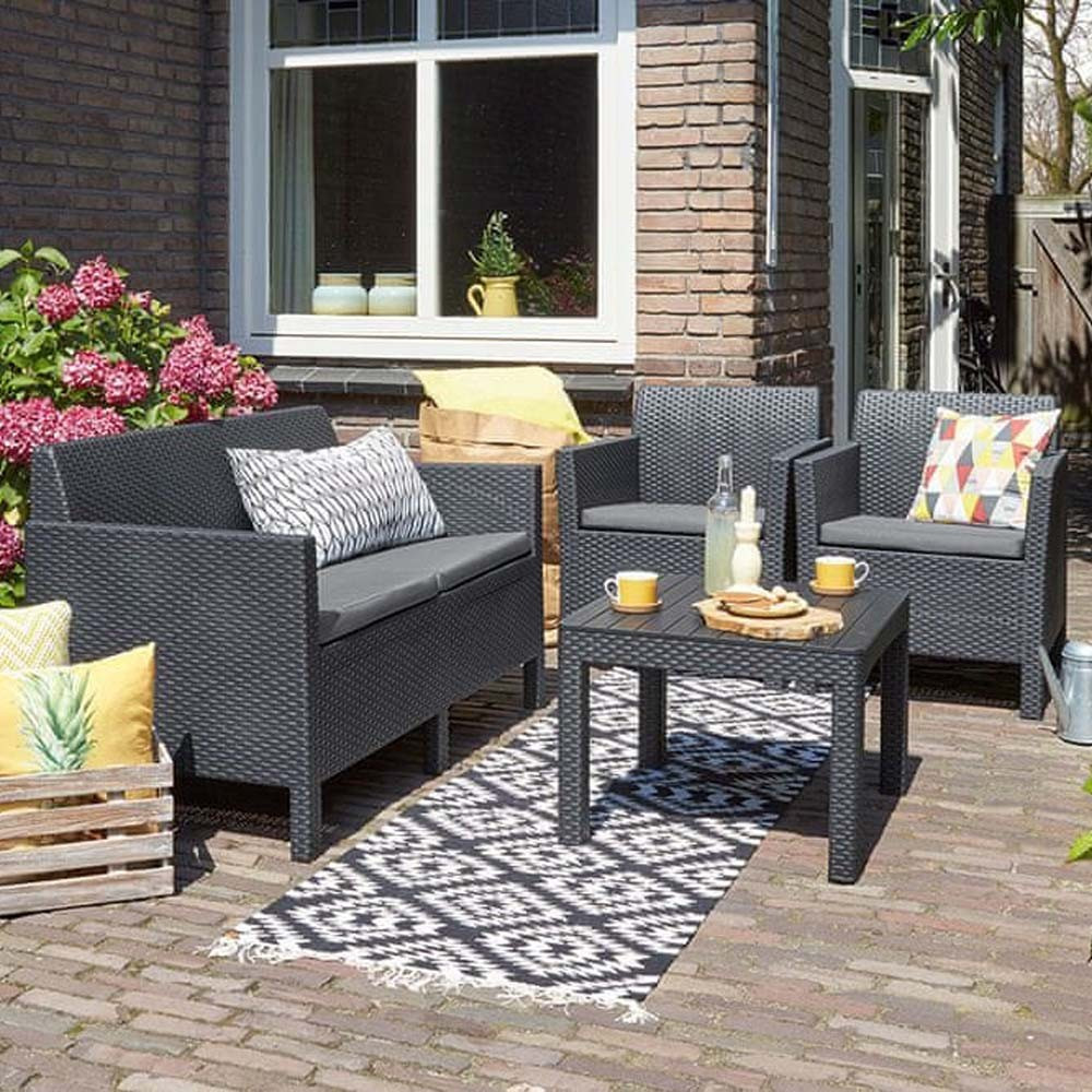 Curver Set de mobilier de grădină Orlando din 4 piese [3]