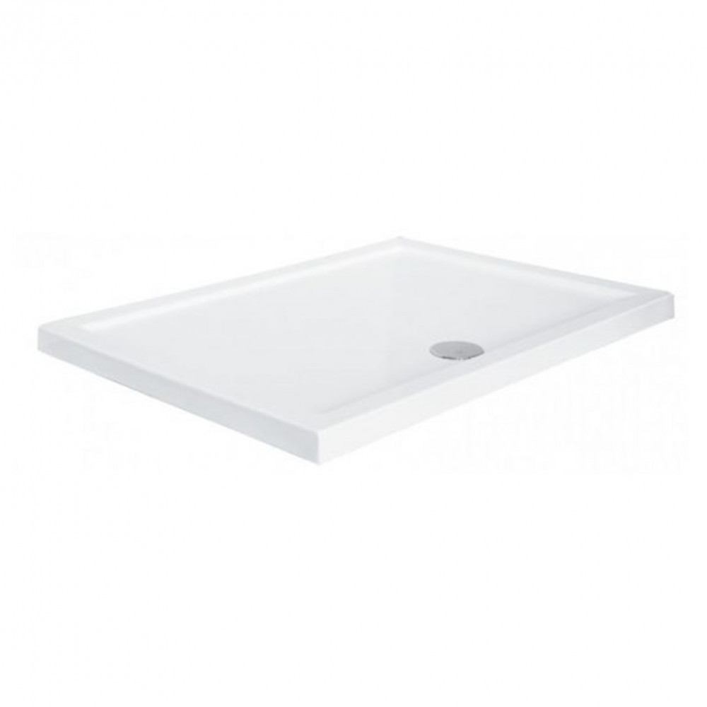 Kerra Cădiță de duș pătrată universală Oskar cu profil redus 120x90 cm [1]