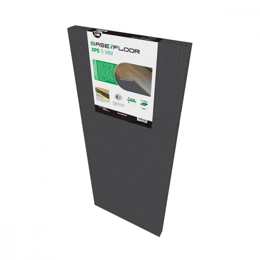 Bau Dekor Placa XPS 5mm sub strat BaseFloor 1,2M x 0,5M - 6m2/pachet [1]