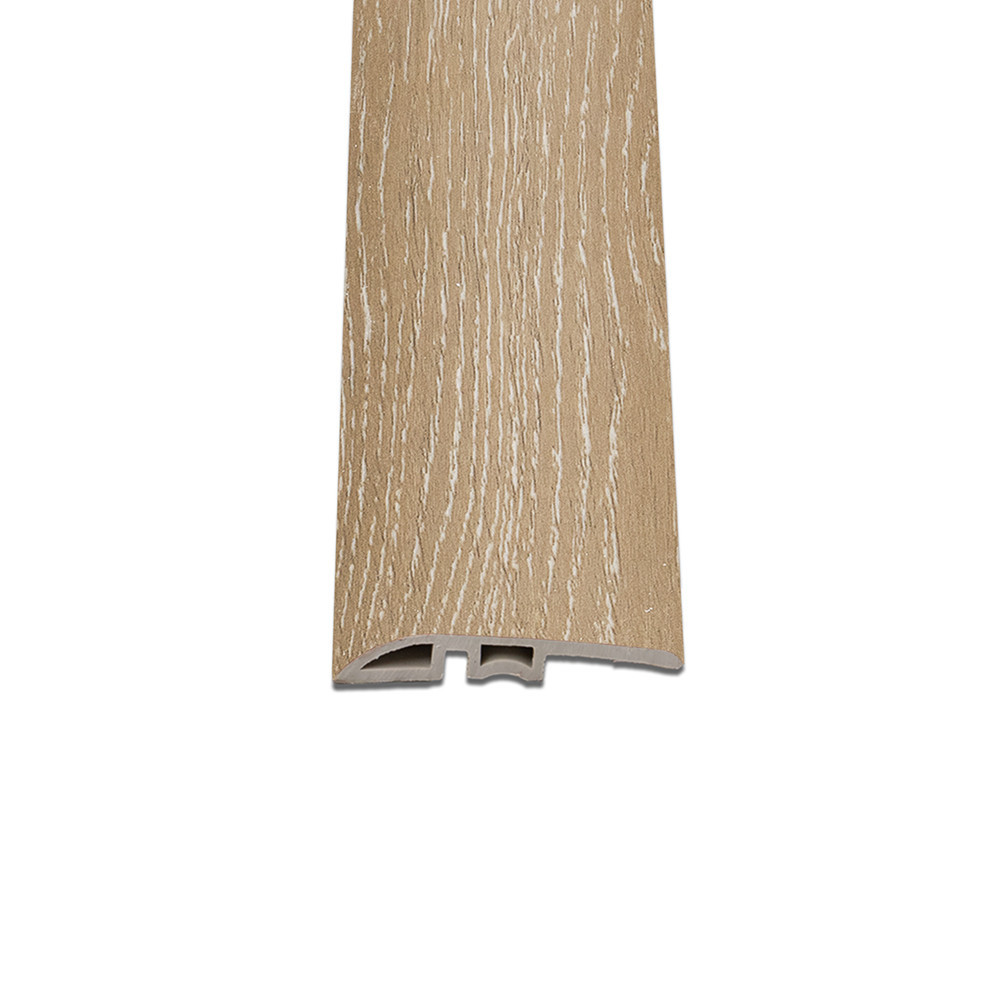 Construcții - Leziter Bandă de nivelare a podelei din vinil SPC, stejar Picos, 2400x45x8 mm