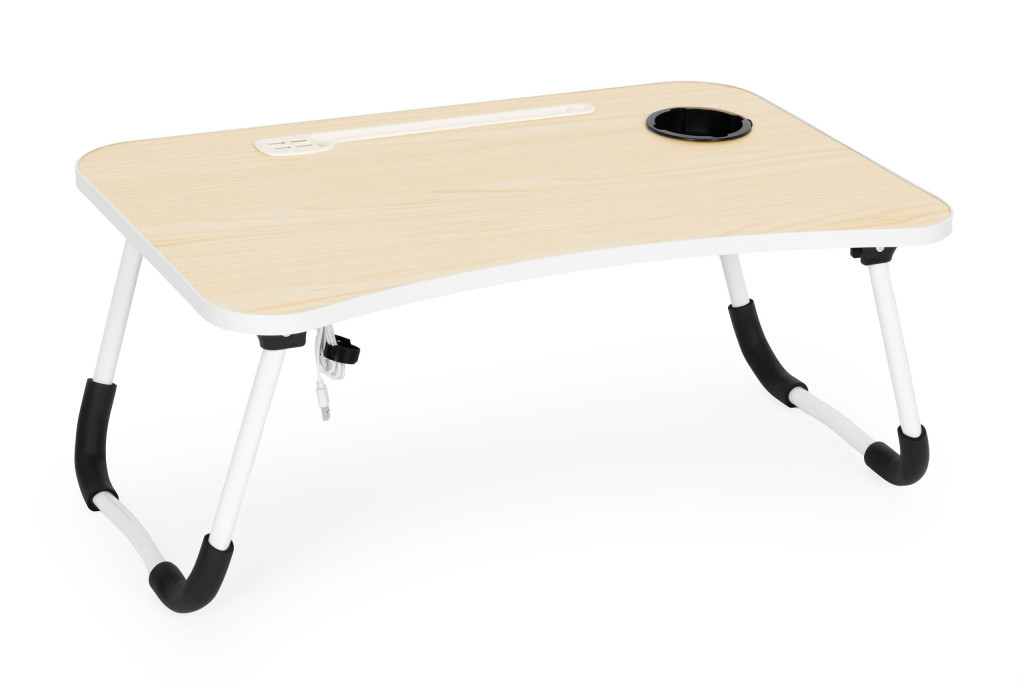 Homelux Masă pliabilă pentru laptop 60x40 cm cu port USB [3]