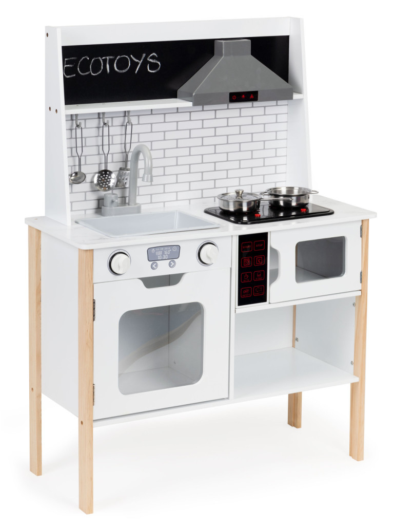 Homelux Bucătărie pentru copii din lemn cu lumini și sunete [1]