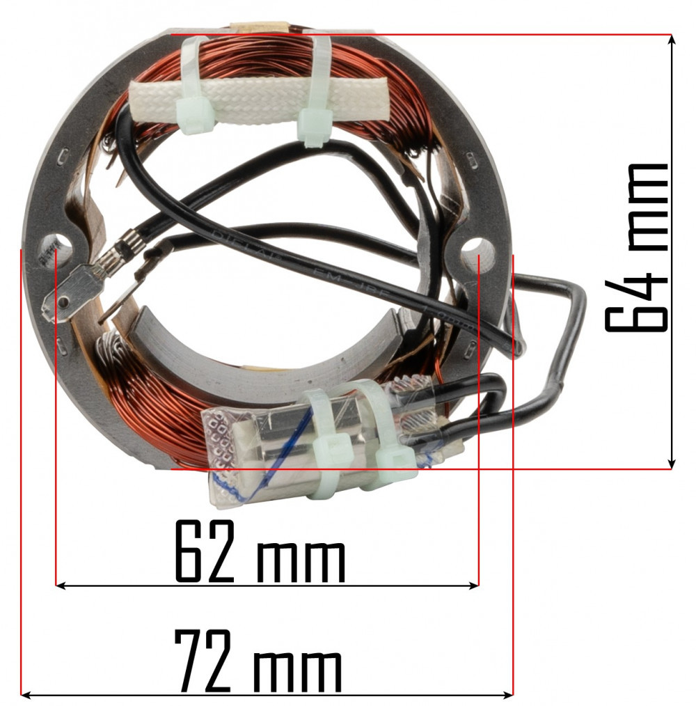 Powermat Stator pentru motocultor electric PM-GGE-2000M-SN [2]