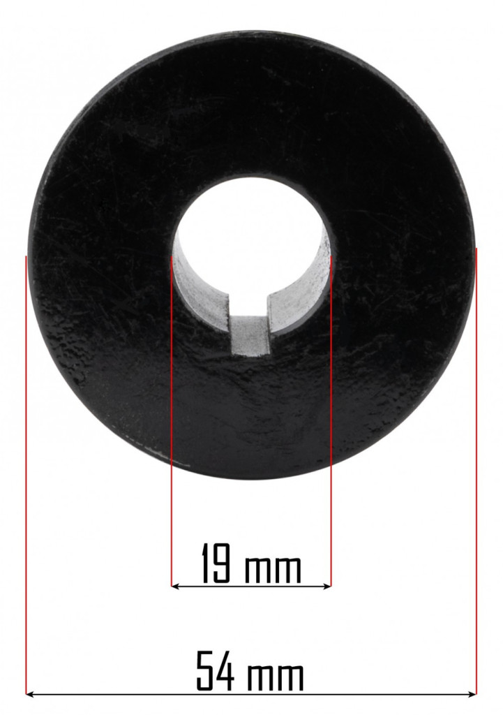 Powermat Rolă cu curea trapezoidală pentru motor PM-GX160-KP19 [4]