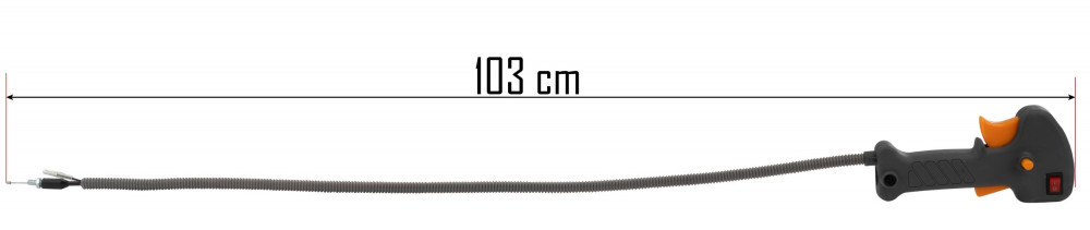 Powermat Manetă de gaz pentru mașina de tuns iarba pe benzină PM-KS-600T-RG [4]