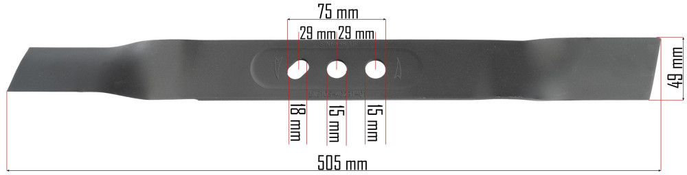 Powermat Lamă pentru mașina de tuns iarbă pe benzină PM-KSS-700SH-NO [1]