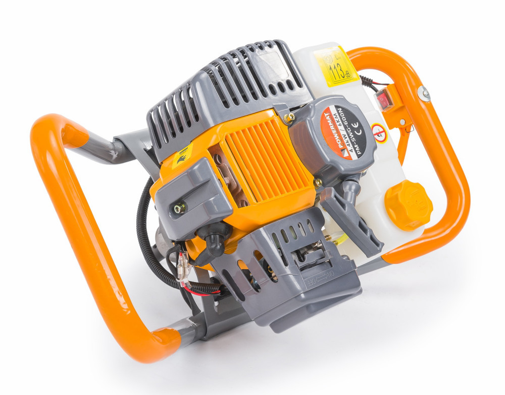 Powermat Foreză pe benzină PM-SWG-600N-3W 6CP 3x burghiu [5]