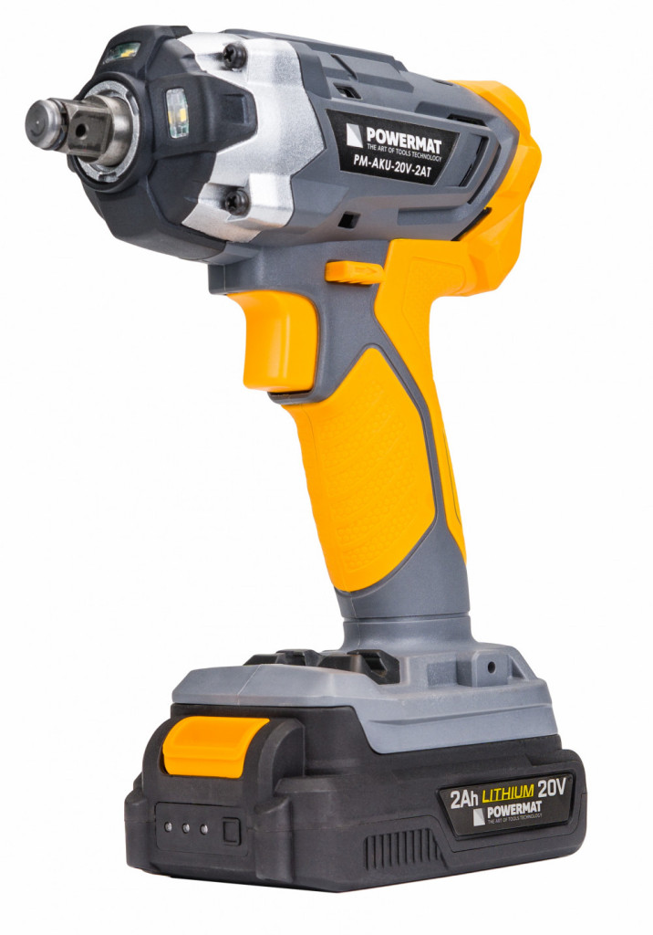 Produse temporar indisponibile - Powermat PM-AKU-20V-2AT cheie cu impact fără fir