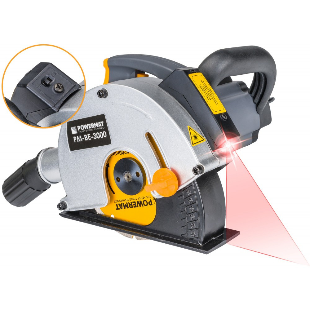 Powermat Mașină de frezat electrică pentru caneluri de perete PM-BE-3000 [4]