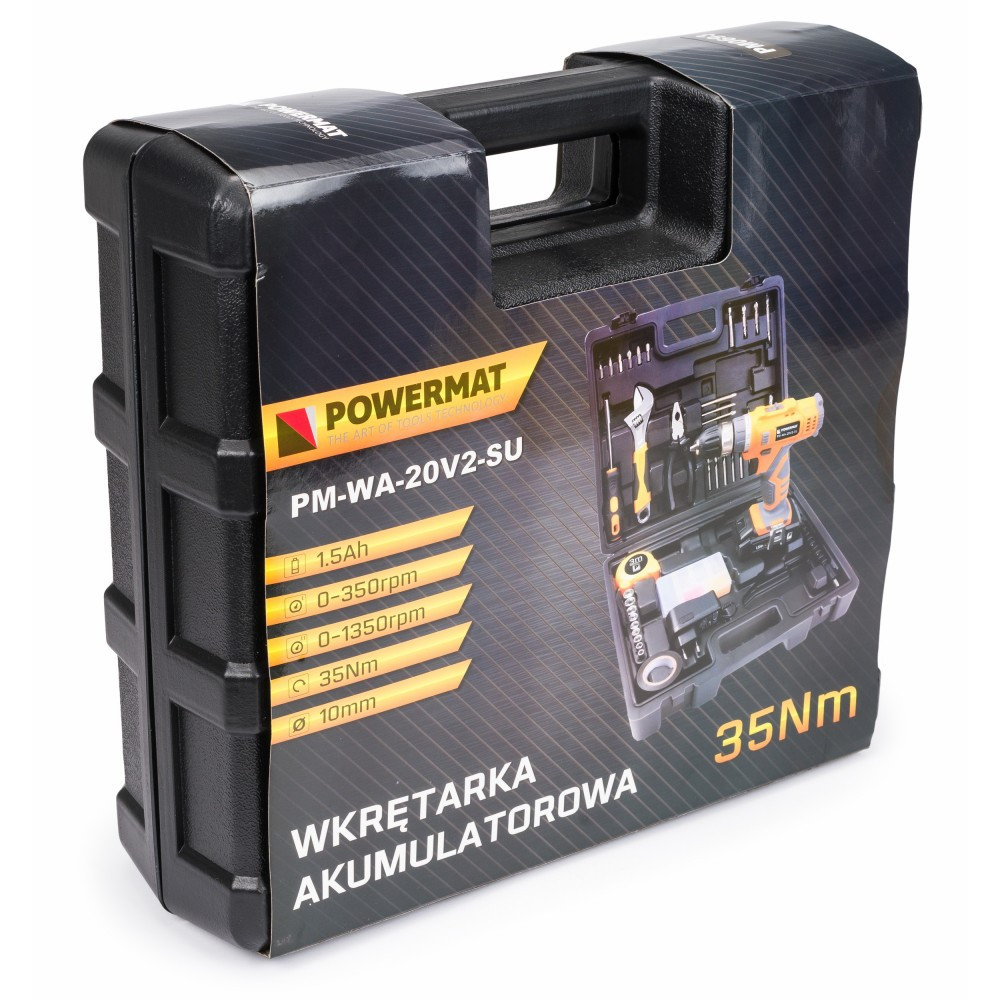 Powermat Set șurubelnițe fără fir 100 buc PM-WA-20V2-SU [7]