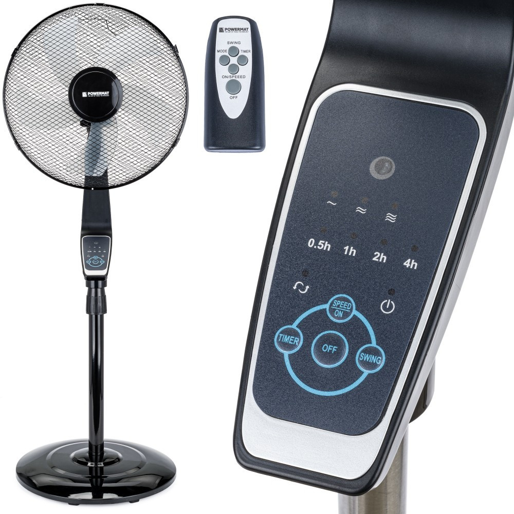 Produse temporar indisponibile - Powermat Ventilator de perete 135cm 75W ST-4