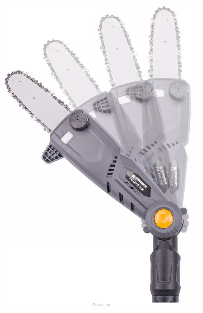 Powermat Ferăstrău telescopic fără fir cu lanț PM-APW-20C [5]