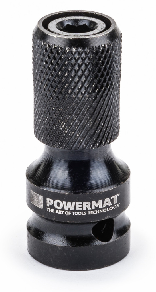 Powermat Adaptor cheie cu impact 1/2" pătrat la 1/4" HEX PM-ASHU-05025T [1]