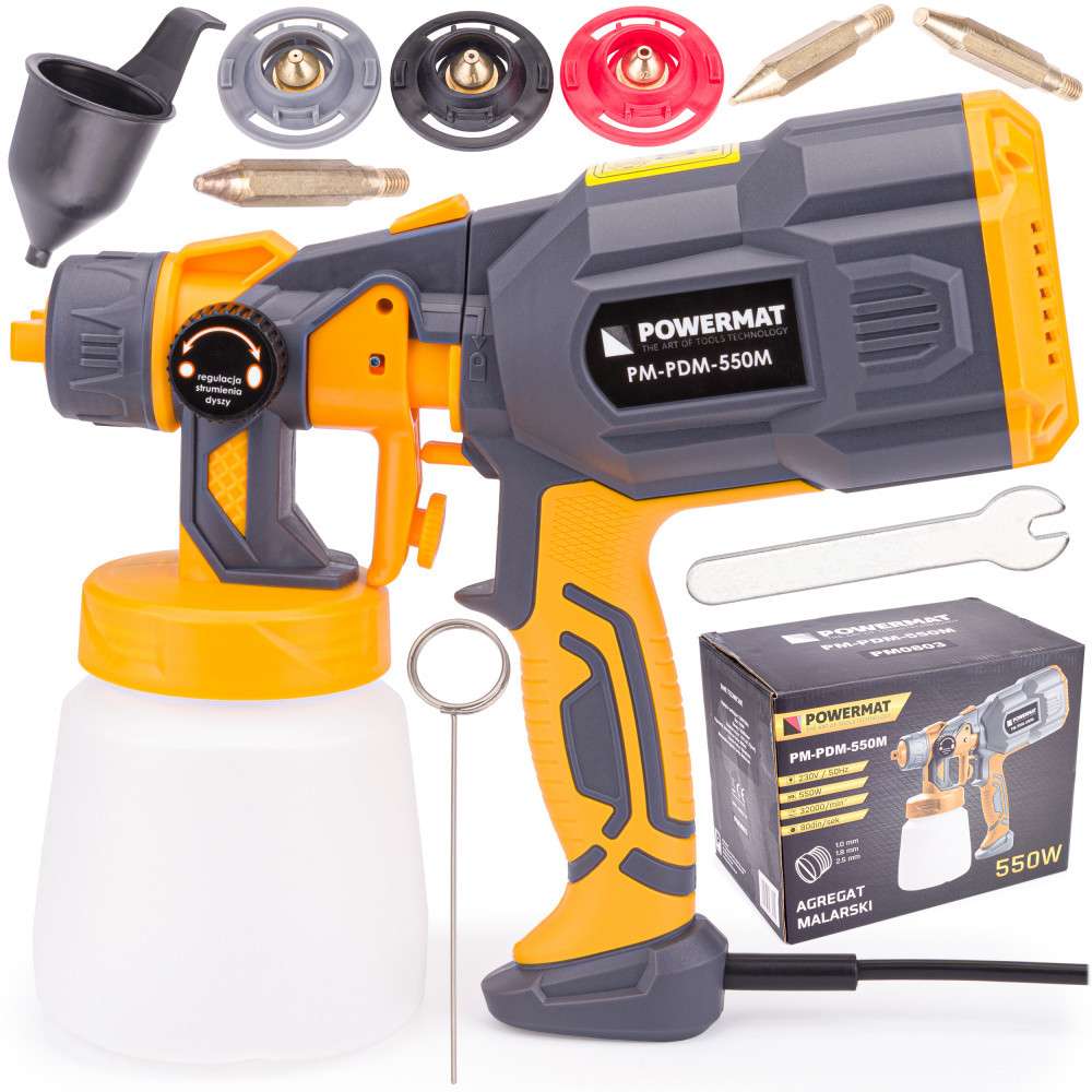 Aparat bricolaj - Powermat Pistol electric de vopsit PM-PDM-550M