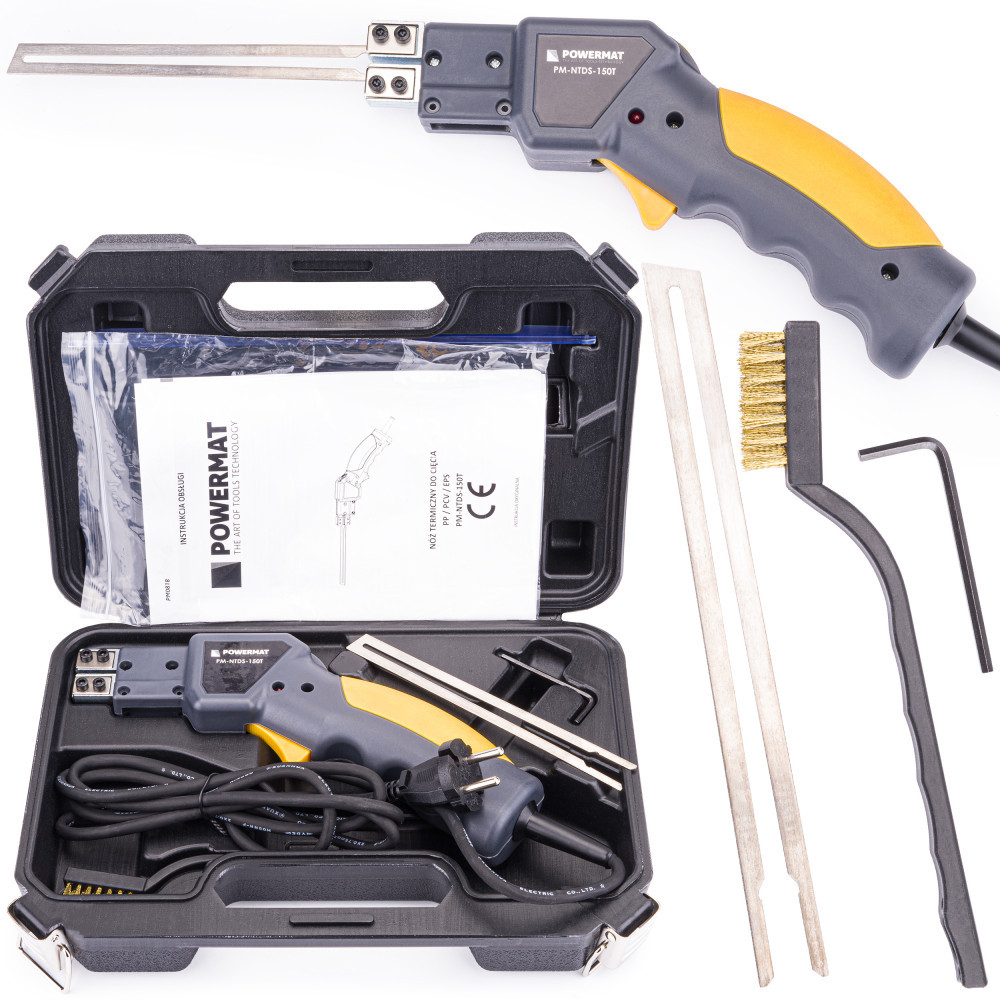 Aparat bricolaj - Powermat Polistiren / PVC / PP tăiere cuțit termic PM-NTDS-150T