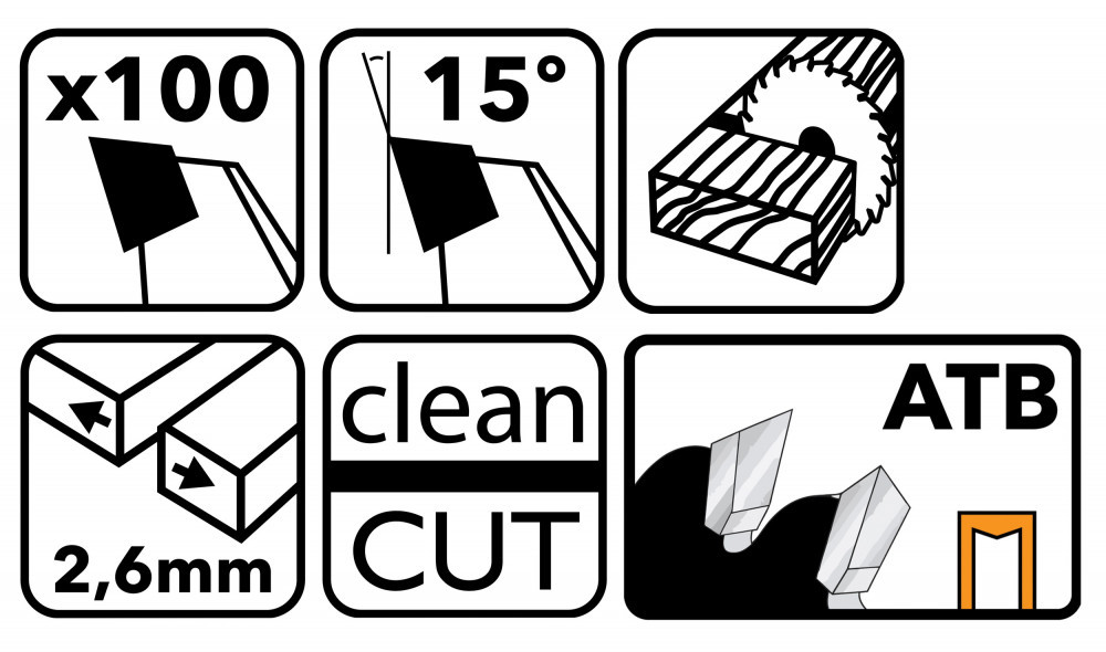 Powermat Lamă de ferăstrău 210x30 100z TDD-210x30x100Z [1]