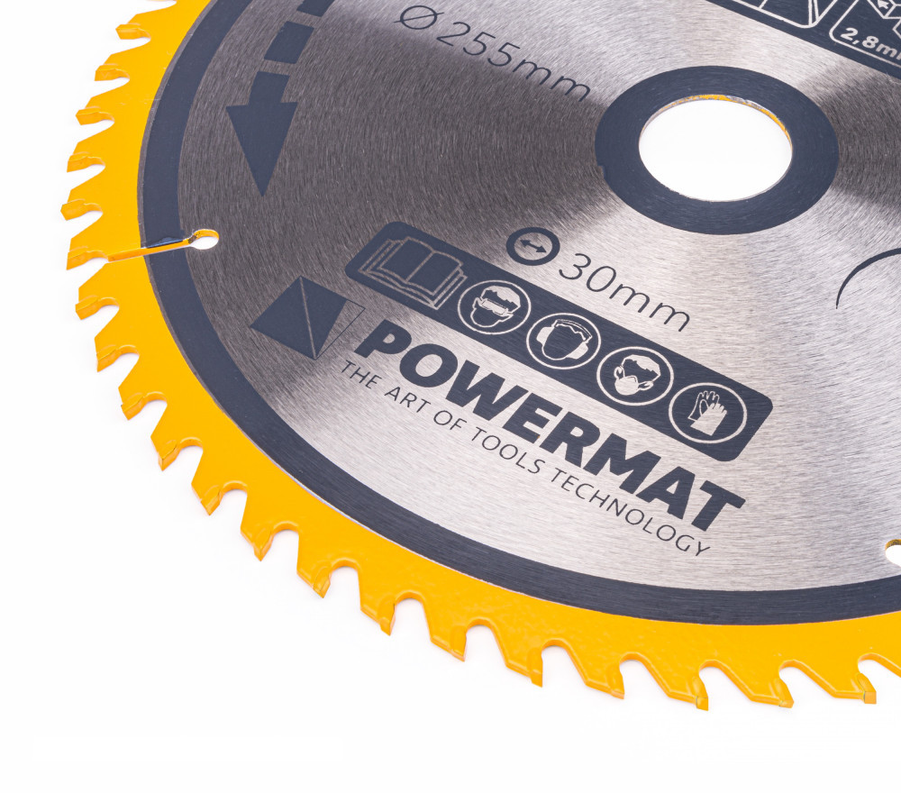 Powermat Lamă de ferăstrău 255x30 60z TDD-255x30x60Z [5]