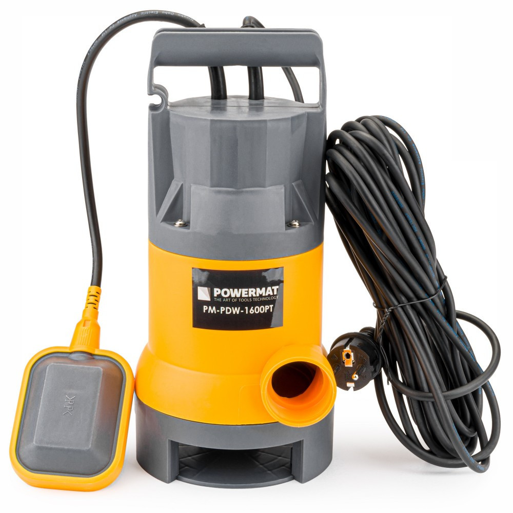 Powermat Pompă submersibilă cu plutitor pentru apă murdară, 1600W PM-PDW-1600PT [4]