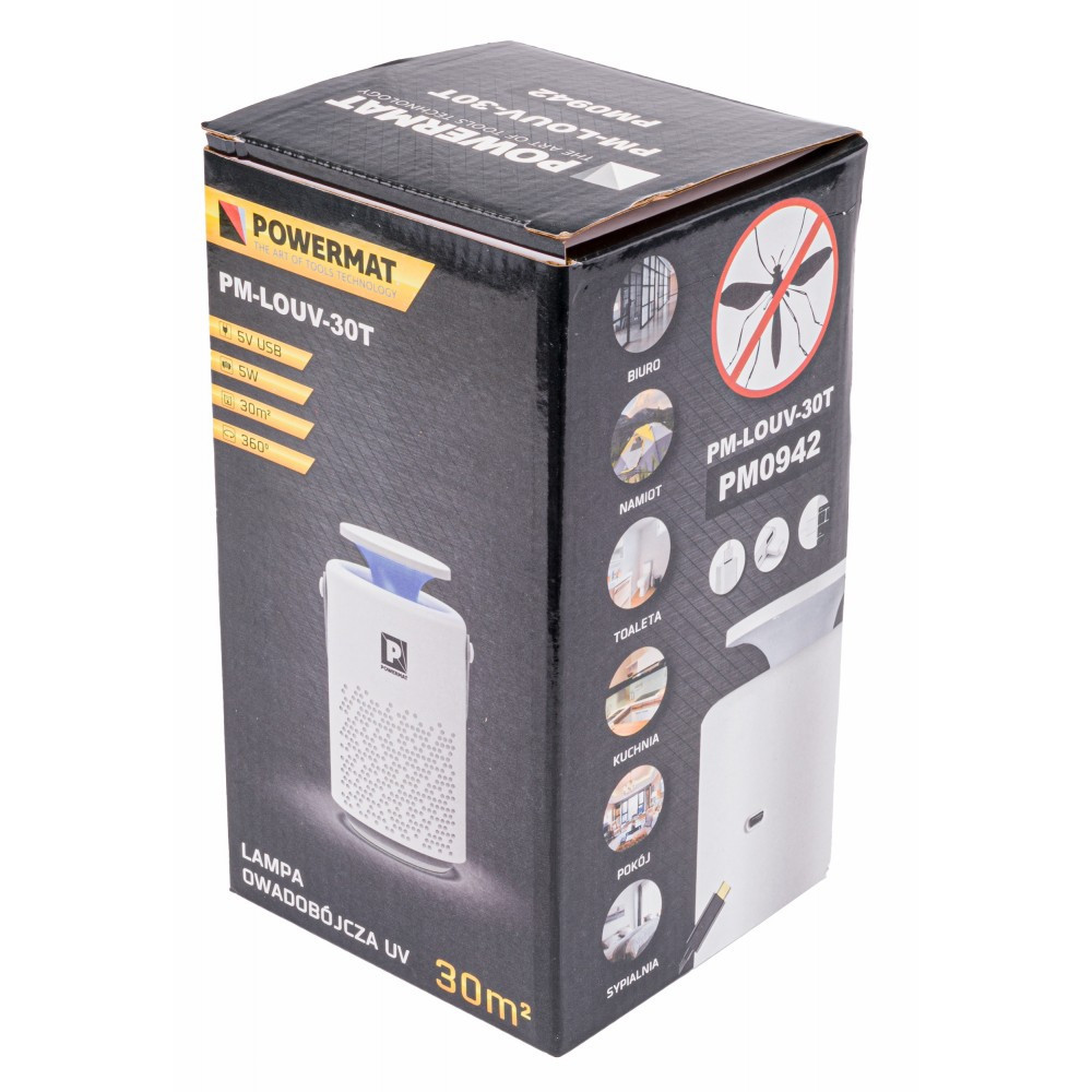 Powermat Capcană insecticide UV LED PM-LOUV-30T [7]