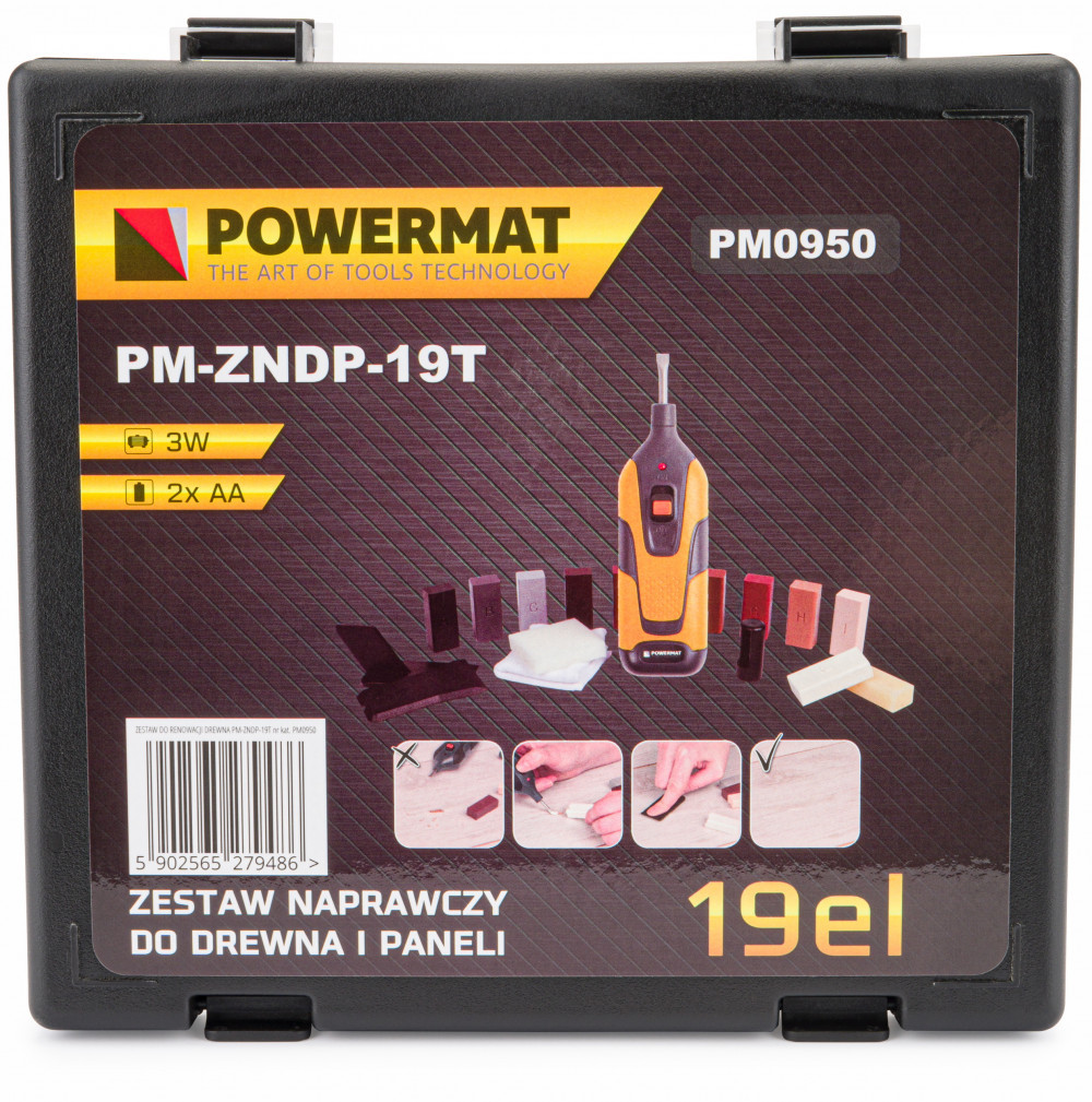 Powermat Kit de reparații pentru lemn PM-ZNDP-19T [5]
