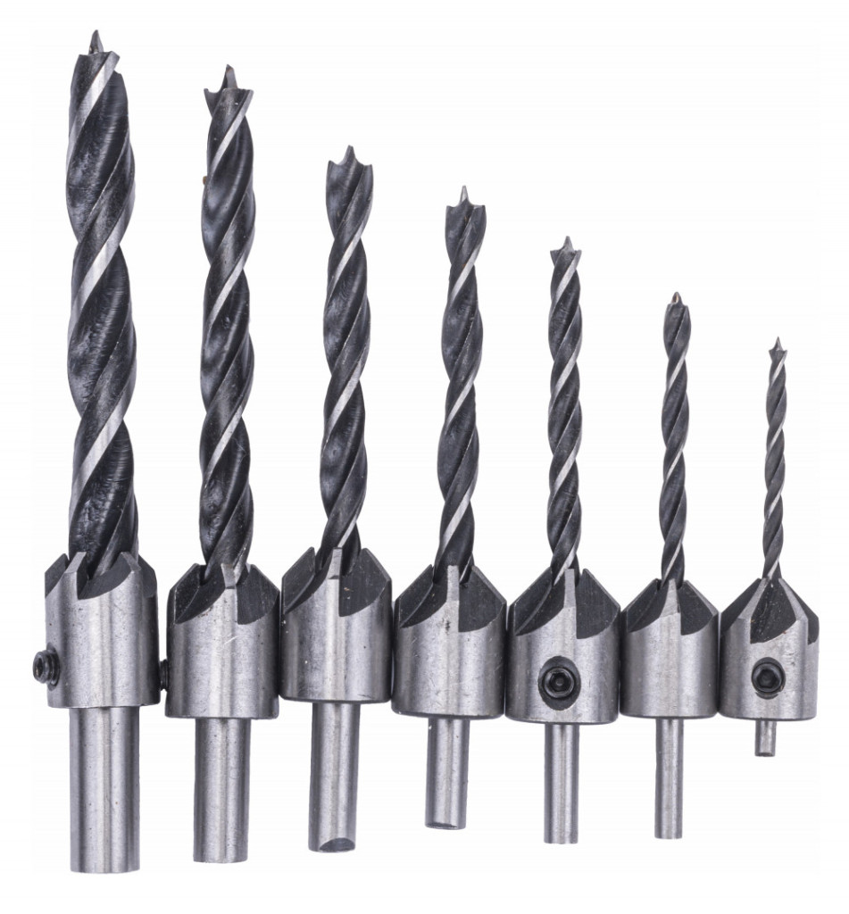 Accesorii aparat bricolaj - Powermat Set burghie cu conic 7 buc PM-ZWZP-7T