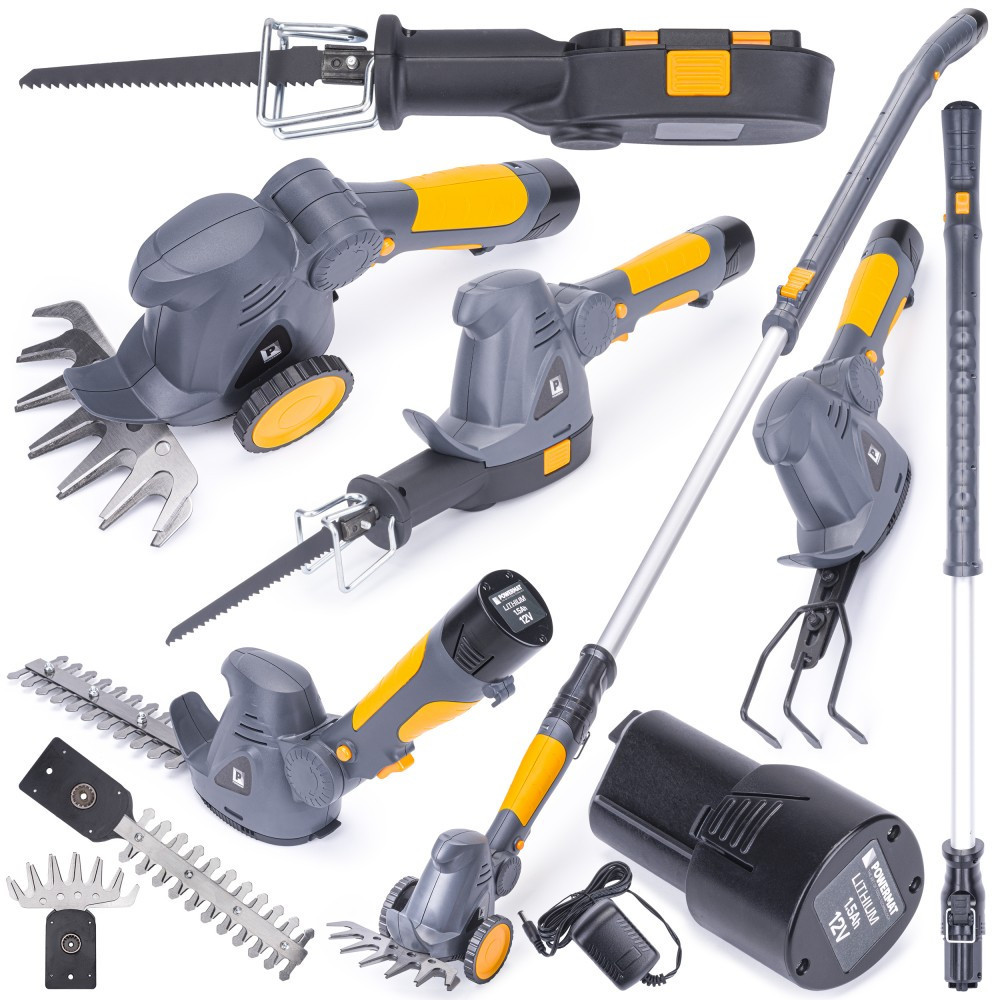 Produse temporar indisponibile - Powermat Mașină de tuns iarba și gardul viu fără fir PM-ANTK-12M