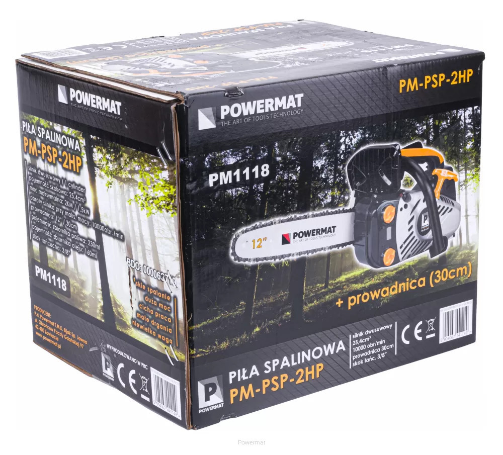 Powermat Drujbă pe benzină PM-PSP-2HP [8]