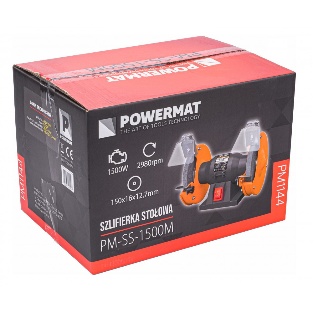 Powermat Polizor dublu de banc PM-SS-1500M [7]