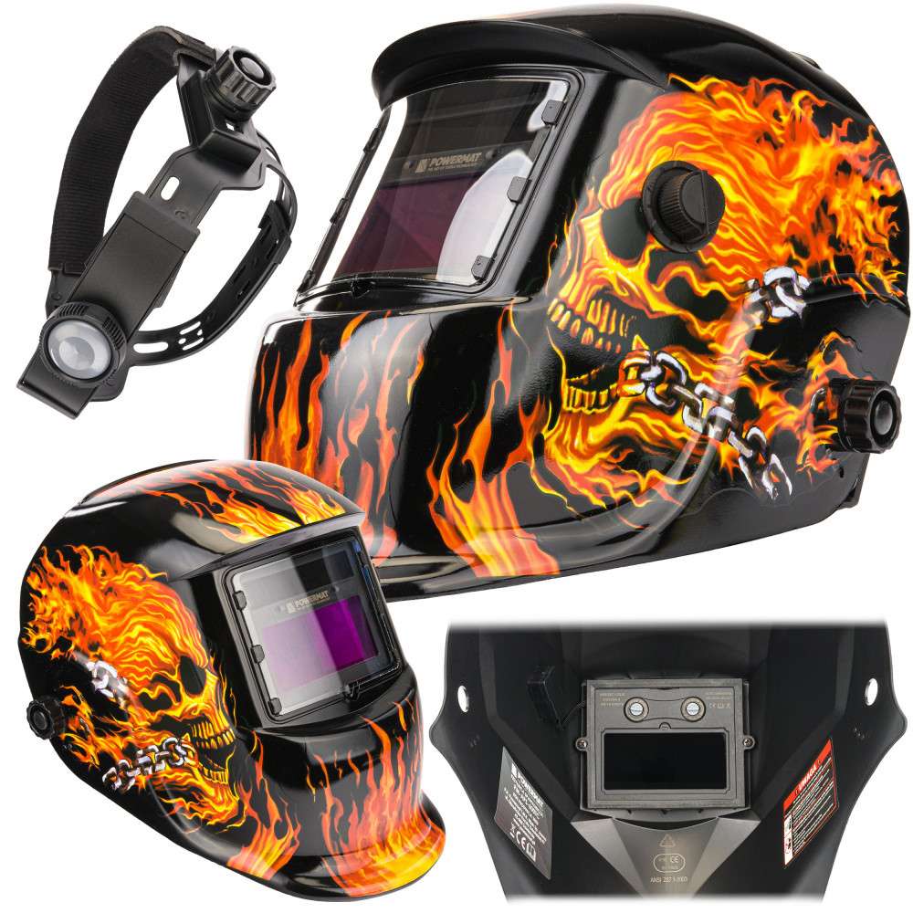 Echipament protecție - Powermat Filtru de protecție pentru sudură cu autoîntunecare LCD PM-APS-600T1