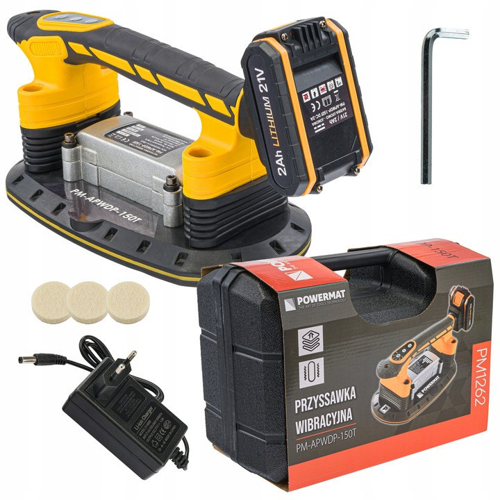 Powermat Ventuză vibratoare 2xACCU 21V PM-APWDP-150T [9]