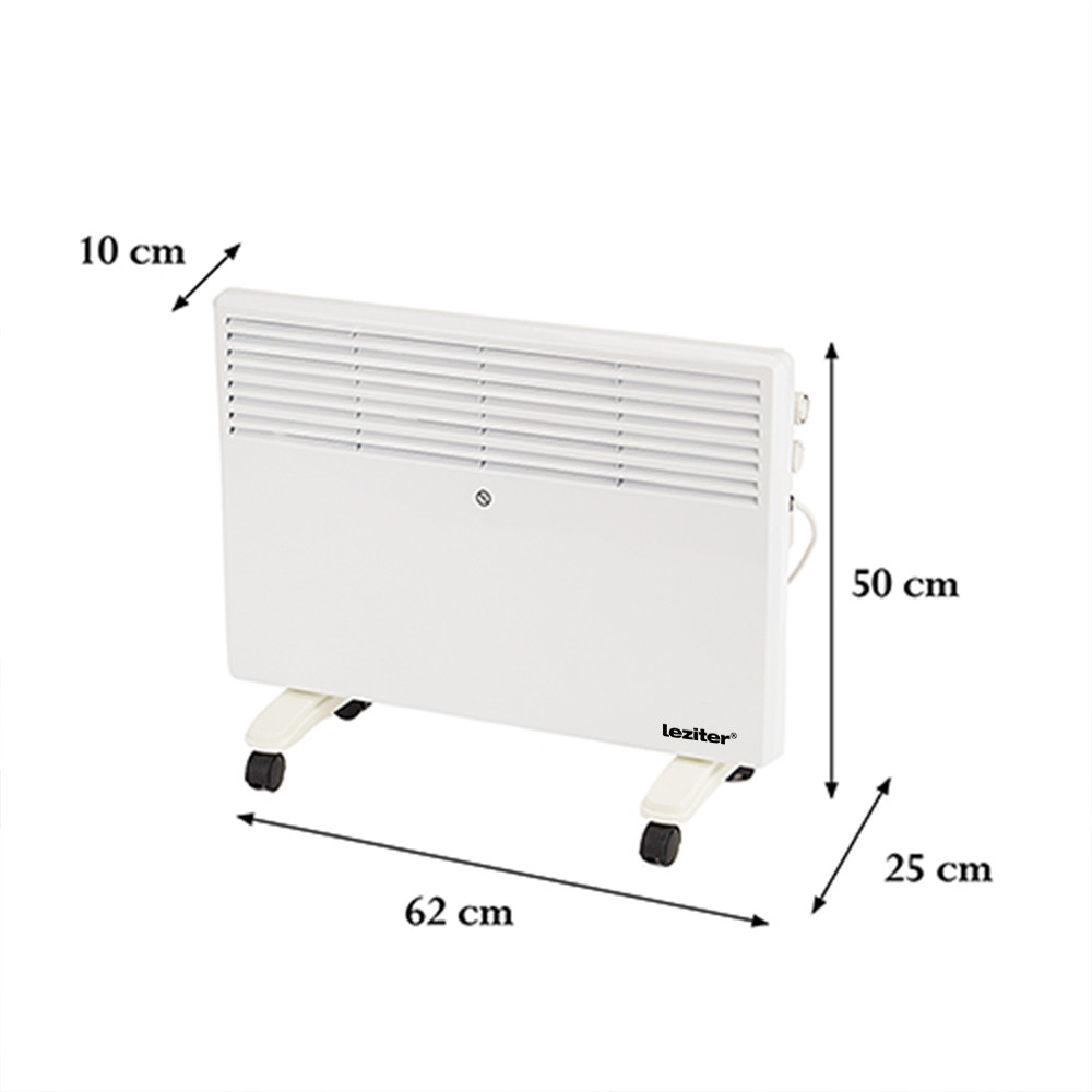 Leziter Încălzitor electric Asama 750W/1500W [2]