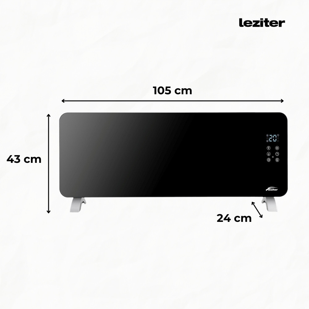 Leziter Încălzitor inteligent electric Wi-Fi Hekla 1200W/2400W [2]