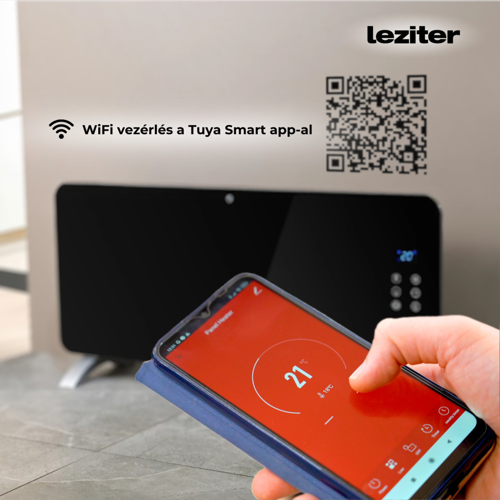 Leziter Încălzitor inteligent electric Wi-Fi Hekla 1200W/2400W [7]