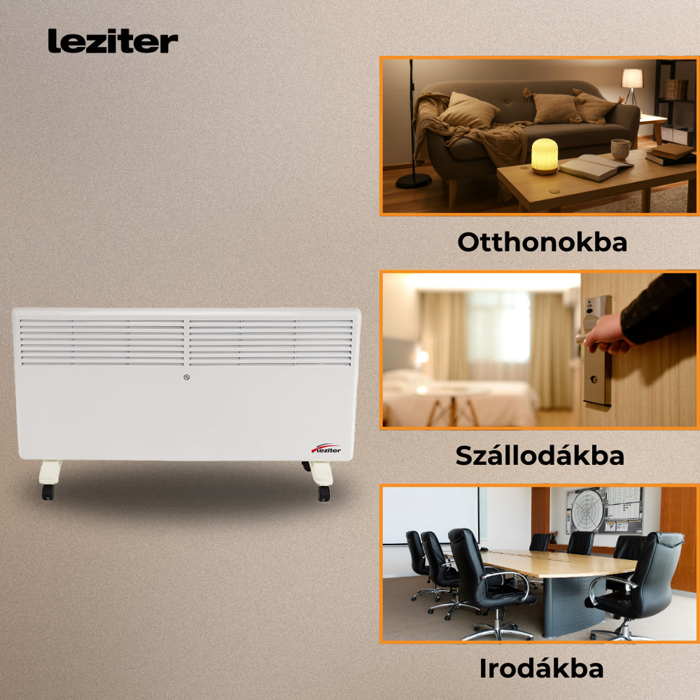 Leziter Încălzitor electric Asama 1250W/2500W [5]